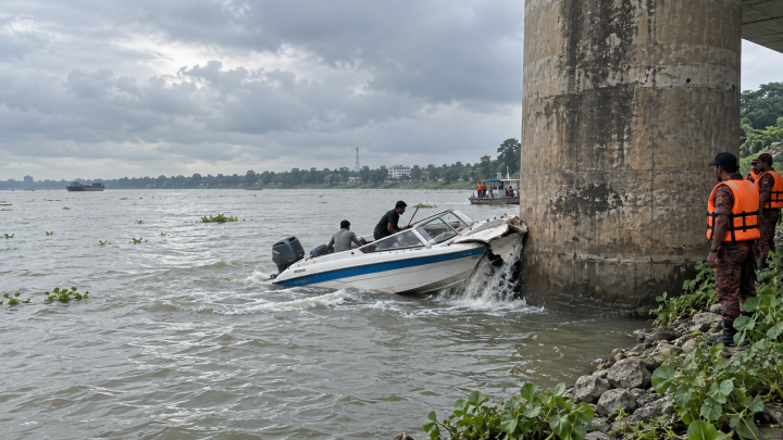 Speedboat-bulkhead collision kills 2 in Brahmanbaria