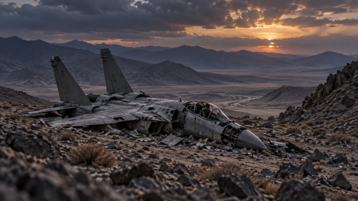 Saudi F-15 downed in Yemen as Houthis release wreckage video