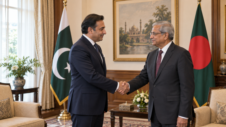 Pakistan HC courtesy call on Prez Fakhrul