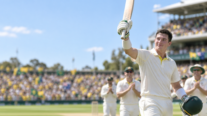 Renshaw’s century sets up Australia’s win