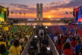 Brazil campaign enters final week with rival rallies