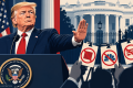 Trump bans CNN, MS NOW, Politico from White House