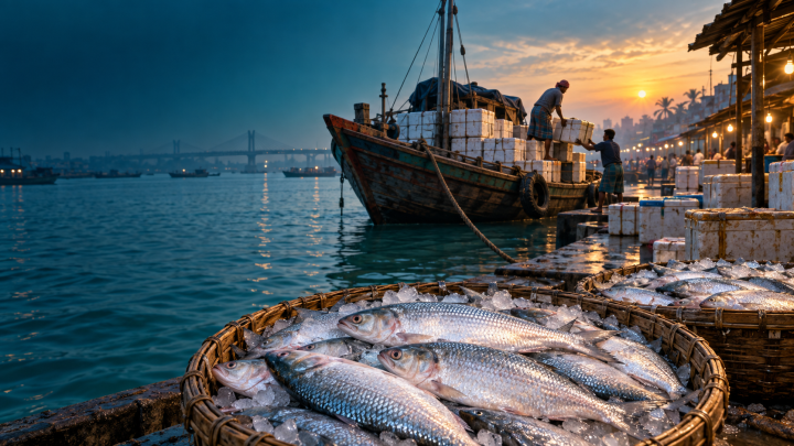 3.5 lakh kg hilsa imported from India