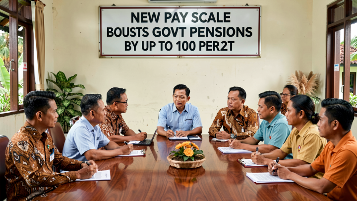 New pay scale boosts govt pensions by up to 100 per cent