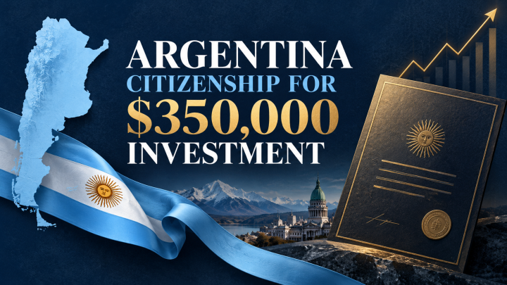 Argentina offers citizenship for $350,000 investment