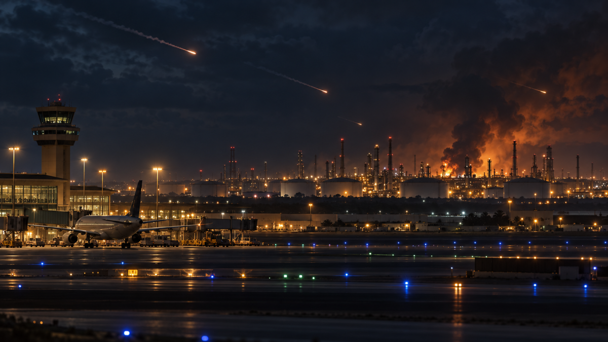 Houthis claim attack on Dammam airport, oil facilities