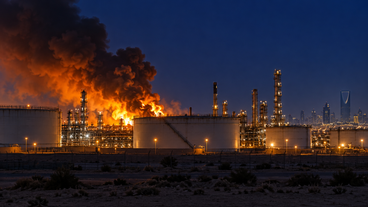 Houthis claim strike on Aramco facility in Riyadh