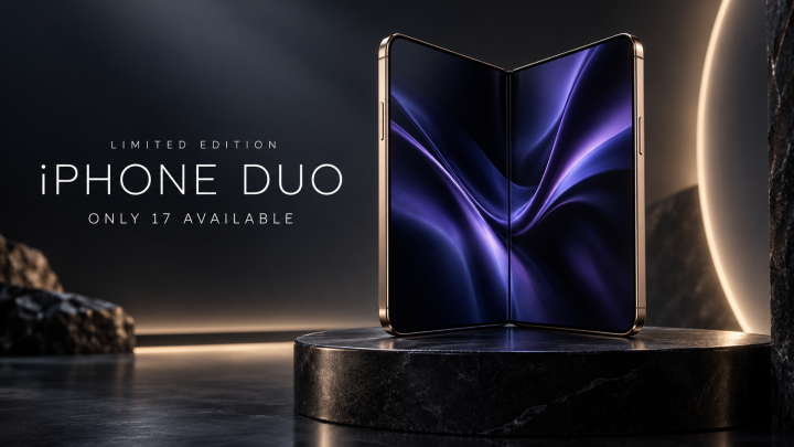 Limited edition foldable iPhone Duo launched for just 17 buyers