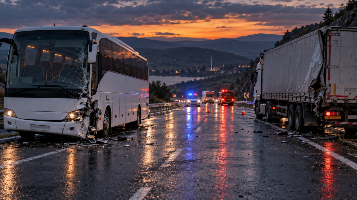 11 Killed after bus-truck Collision in Turkey
