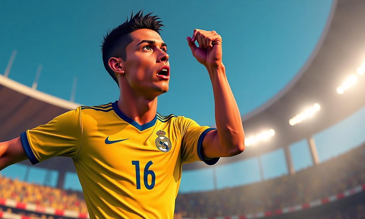 Ronaldo first man to score at six World Cups
