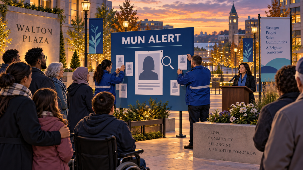 Walton Plaza, MUN Alert launch missing persons initiative