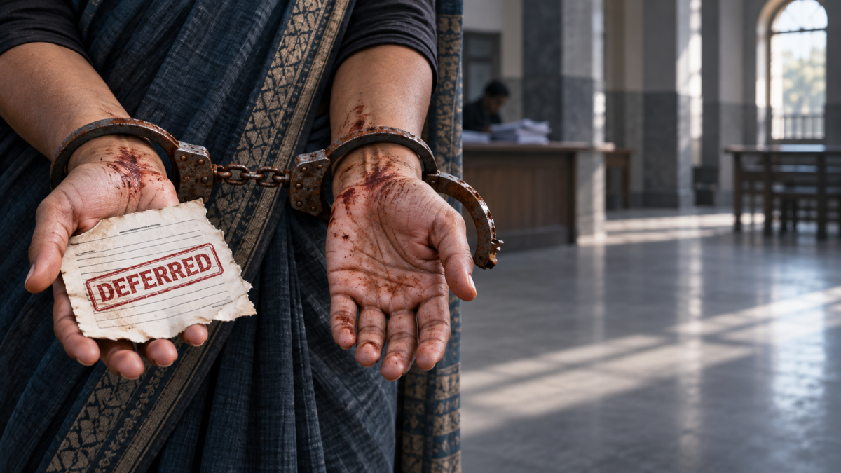 Palak says ‘bloodied hands from rusty handcuffs’ as report deferred