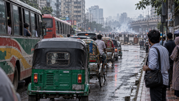 Clashes paralyze central Dhaka; how should you commute