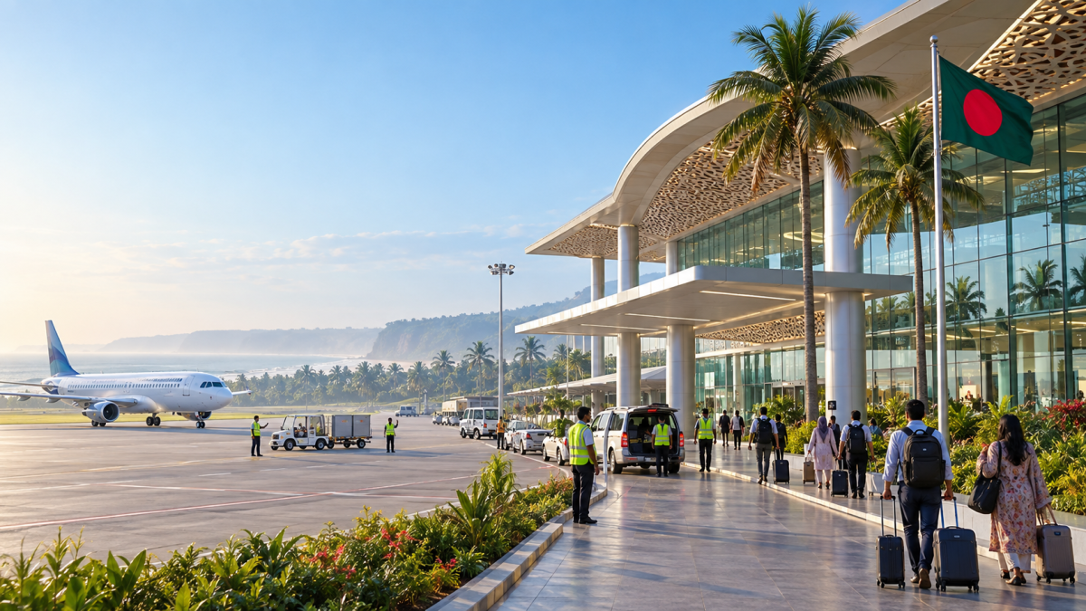 Cox’s Bazar airport begins trial operations at new terminal