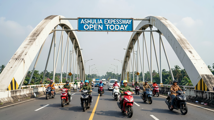 Two Ashulia expressway bridges open today
