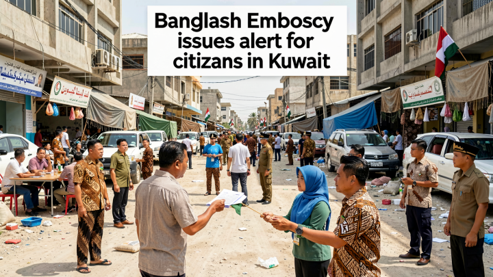 Bangladesh Embassy issues alert for citizens in Kuwait