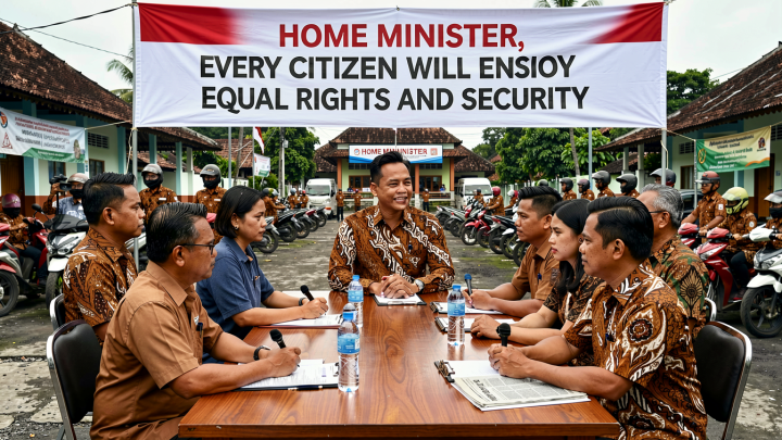 Home Minister: Every Citizen Will Enjoy Equal Rights and Security